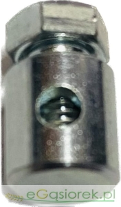 Łącznik skręcany 9x10 mm do linki 3.5 mm