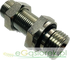 Złączka Grodziowa cal-metr 1/2-18 1/2"BSP-M18x1,50