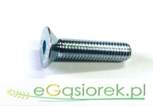Śruba imbusowa M4x25 stożkowa KL.10.9