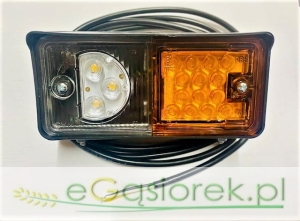 Lampa diodowa przednia zespolona WO6 LEWA 12/24V