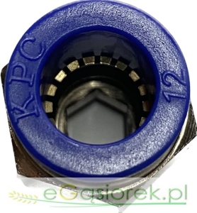 Szybkozłącze do Tekalana proste fi12-3/8"GZ KPC