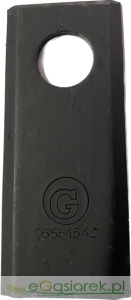 Nożyk kosiarki prosty 1op. 25szt cena dotyczy 1szt