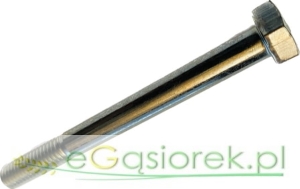 Śruba pół gwint M8x80 ocynk kl.8.8