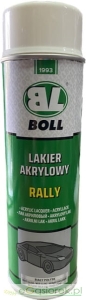 Lakier akrylowy biały połysk BOLL spray 500 ml