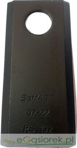Nożyk prosty BR102 SAMASZ 102/49mm otw.19mm