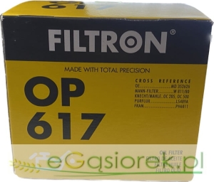 Filtr oleju OP617 Filtron
