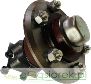 Piasta kpl. z czopem 6 otworowa