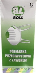 Półmaska przeciwpyłowa BOLL z zaworem
