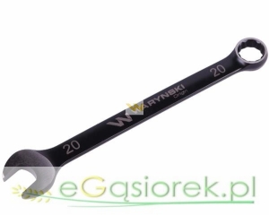 Klucz płasko-oczkowy 20mm CrV standard Waryński