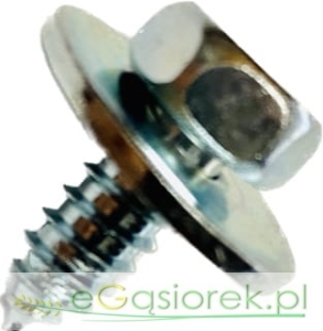 Wkręt samowiercący 8x19 mm, 13 mm 6-kt. z łbem na