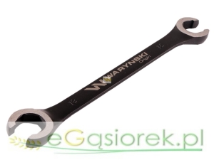 Klucz płasko oczkowy otwarty 16x18 Waryński