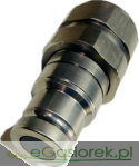 Wtyczka szybkozłącza ISO-F Suchoodcin G1/2”-DN3/8"