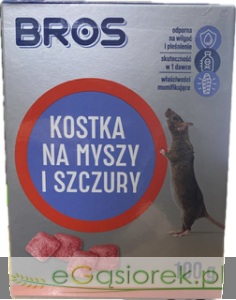 Kostka na myszy i szczury Bros 100 g