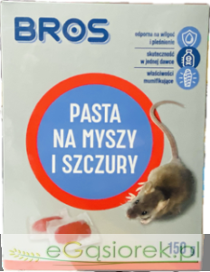 Pasta na myszy i szczury Bros 150g