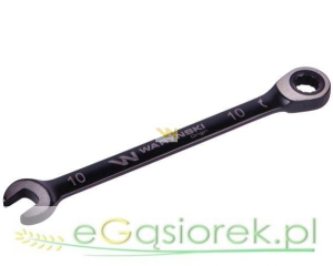 Klucz płasko-oczkowy 10 mm z grzechotką 72 z.