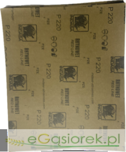 INDASA Papier wodoodporny RHYNOWET RED-LINE