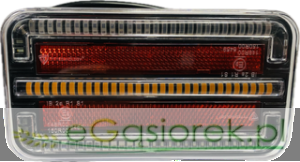 Lampa zespolona diodowa tylna, lewa, kierunkowskaz
