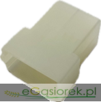 Obudowa zacisku z jężyczkiem czterostykowa 6,30mm