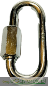 Ogniwo rozkręcane ocynk 7x70 mm