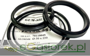 Zestaw uszczelek siłownika podnośnika do Zetor