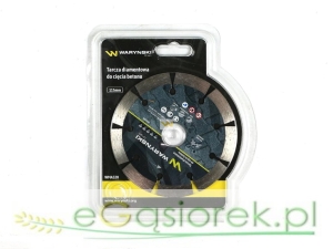 Tarcza diamentowa segmentowa 115 x22.23 mm do