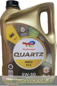 TOT 5W30 INEO ECS 5 Olej 5W-30 TOTAL QUARTZ INEO