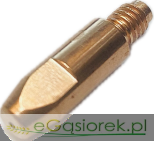 KOŃCÓWKA PRĄDOWA 0,8 M6X28 DO UCHWYTU MB-25