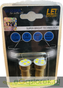 Zarówka LED12V4XSMD