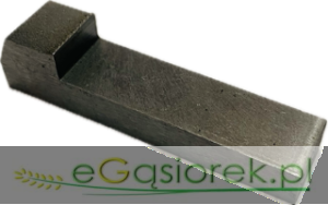 Klin z noskiem 13x8x45