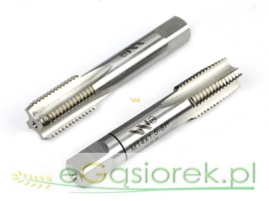 Gwintowniki komplet 2 szt do gwintu metrycznego