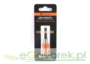 Uchwyt magnetyczny do bitów 1/4" 10x60 z blokadą