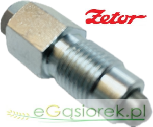 Zatrzask bezpiecznik Oryginał Zetro 72112354