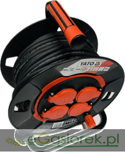 Przedłużacz na bębnie pl 30m 3x1,5mm