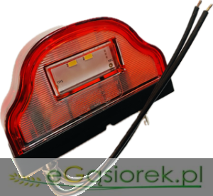 Lampa zespolona tylna 12V-24V+ przewody 17cm LgY-S