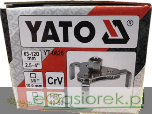 Klucz do filtra oleju 3-ramiena YATO