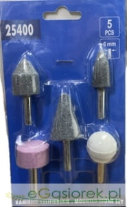 KAMIENIE SZLIFIERSKIE ŚCIERNICE TRZPIENIOWE 5 SZT