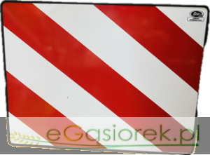 Tablica wyróżniająca odblaskowa, 400mm/300mm