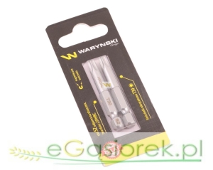 Końcówki wkrętakowe bity T30 50mm Waryński kpl.