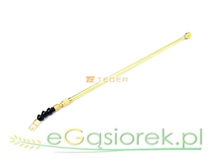 Regulowana metalowa lanca teleskopowa do