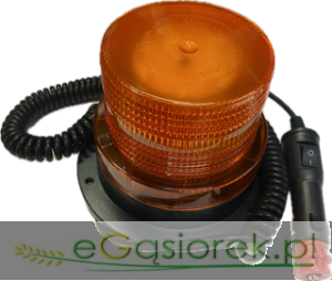 Lampa błyskowa diodowa na magnes 12V/24V L0009-ALR