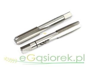 Gwintowniki komplet 2 szt do gwintu metrycznego