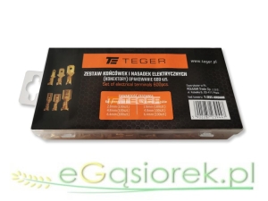 Zestaw końcówek i nasadek elektrycznych konektory