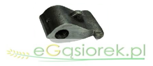 Zapadka koła rozrzutnik obornika