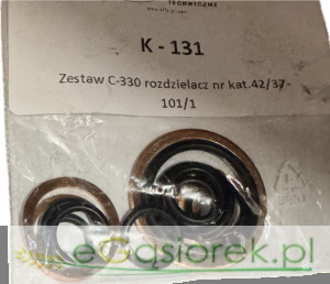 ZESTAW ORINGÓW ROZDZIELACZA C330 K-131
