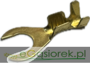 Końcówka widełkowa 5,2x8,6 1,0-2,5 0,45 L18,0