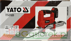 Smarownica 18V 620BAR Bateria 3AH