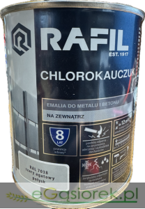 RAFIL EMALIA CHLOROKAUCZUKOWA SZARY AGATOWY