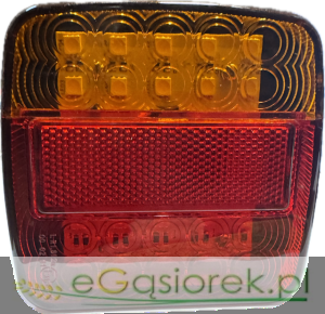 LAMPA TYLNA LED 12/24V  0,25kg