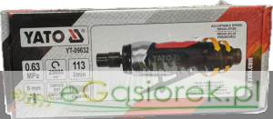 SZLIFIERKA PNEUMATYCZNA PROSTA 6MM YATO