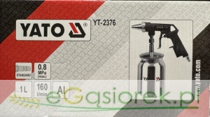 PISTOLET DO PIASKOWANIA ZE ZBIORNIKIEM YATO